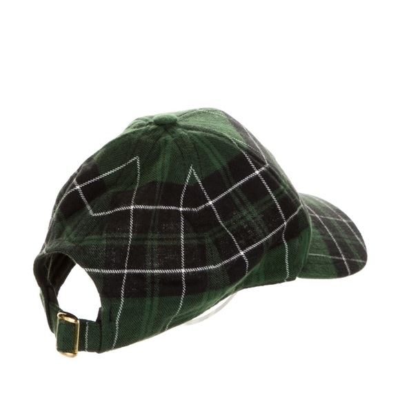 Celine Plaid Patterned Baseball Cap - Picture 2 of 8